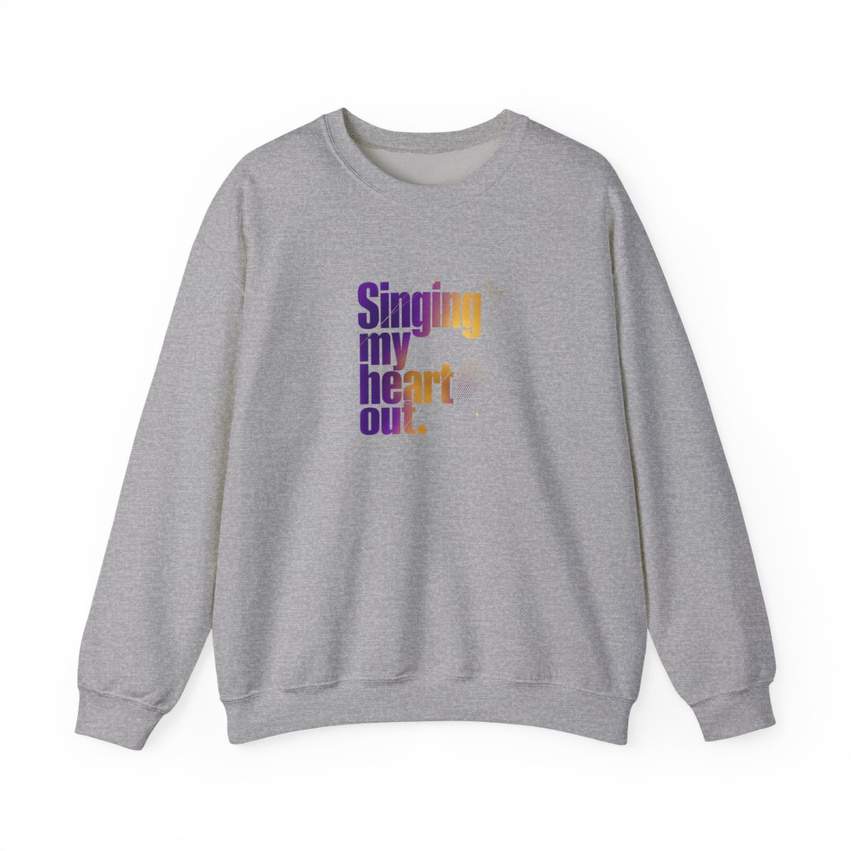 Olivia Rodrigo "Singing my heart out." Crewneck