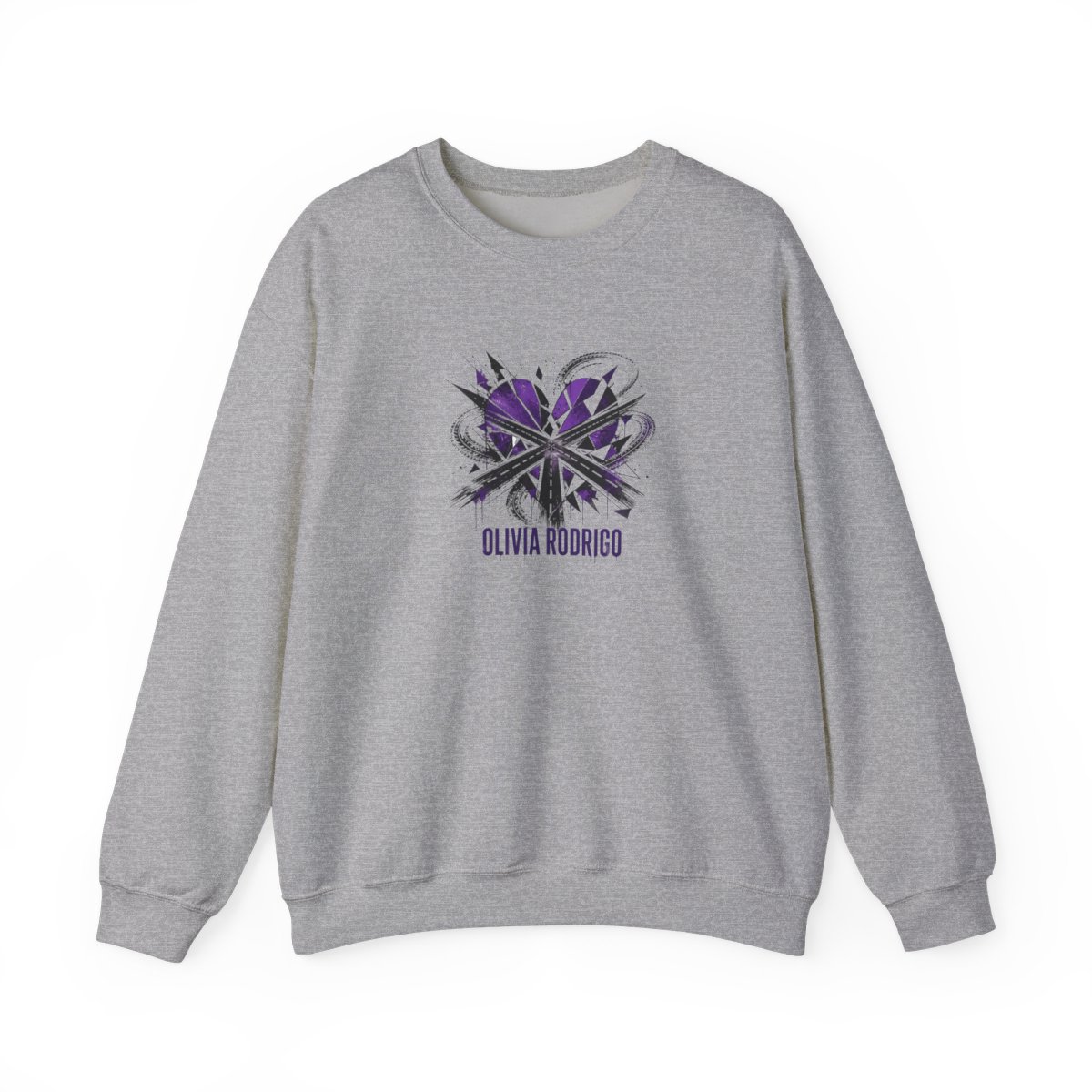 Olivia Rodrigo "teenage heartbreak." Crewneck