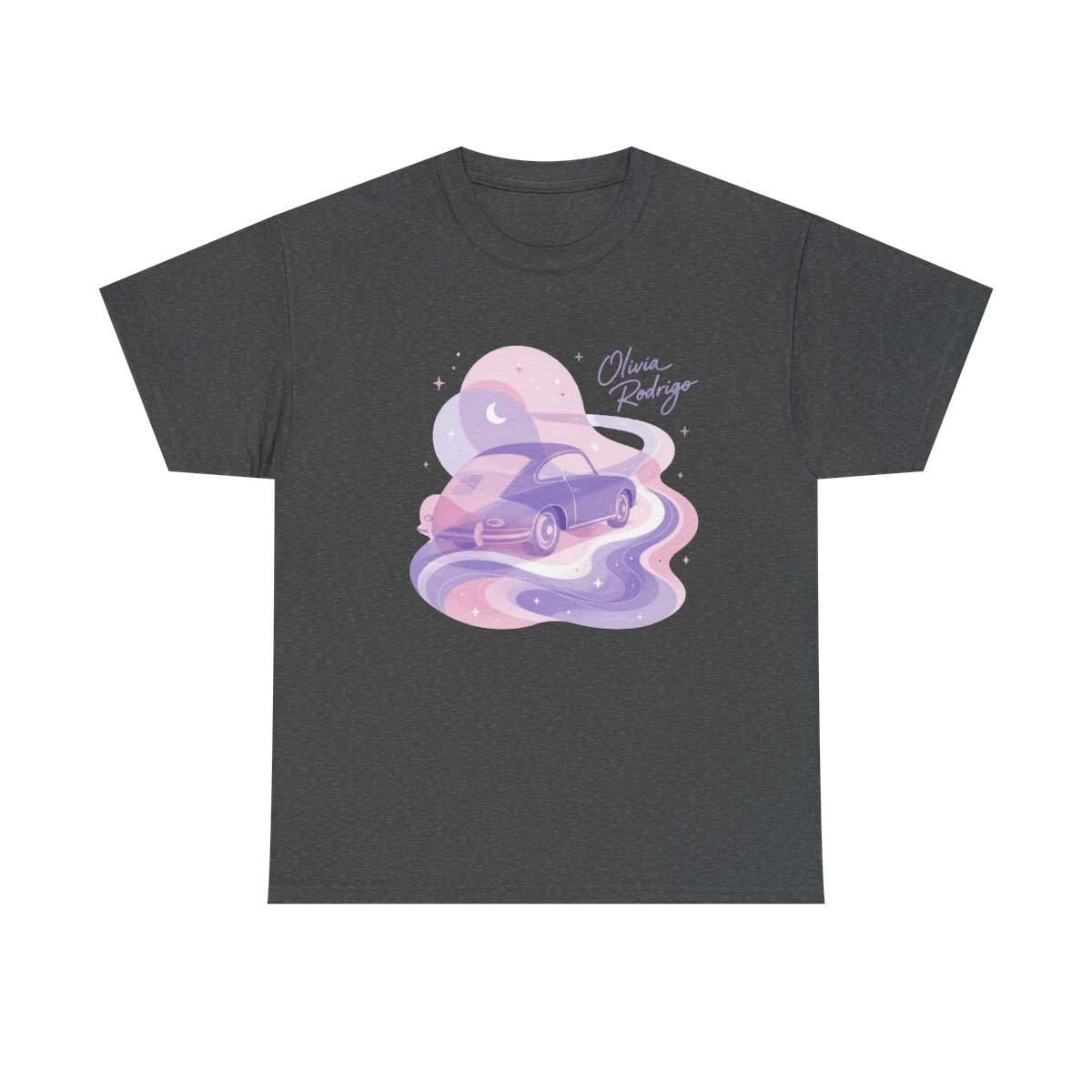 Olivia Rodrigo "dreamy nostalgia." Unisex Tee - alternate angle 2, merchandise
