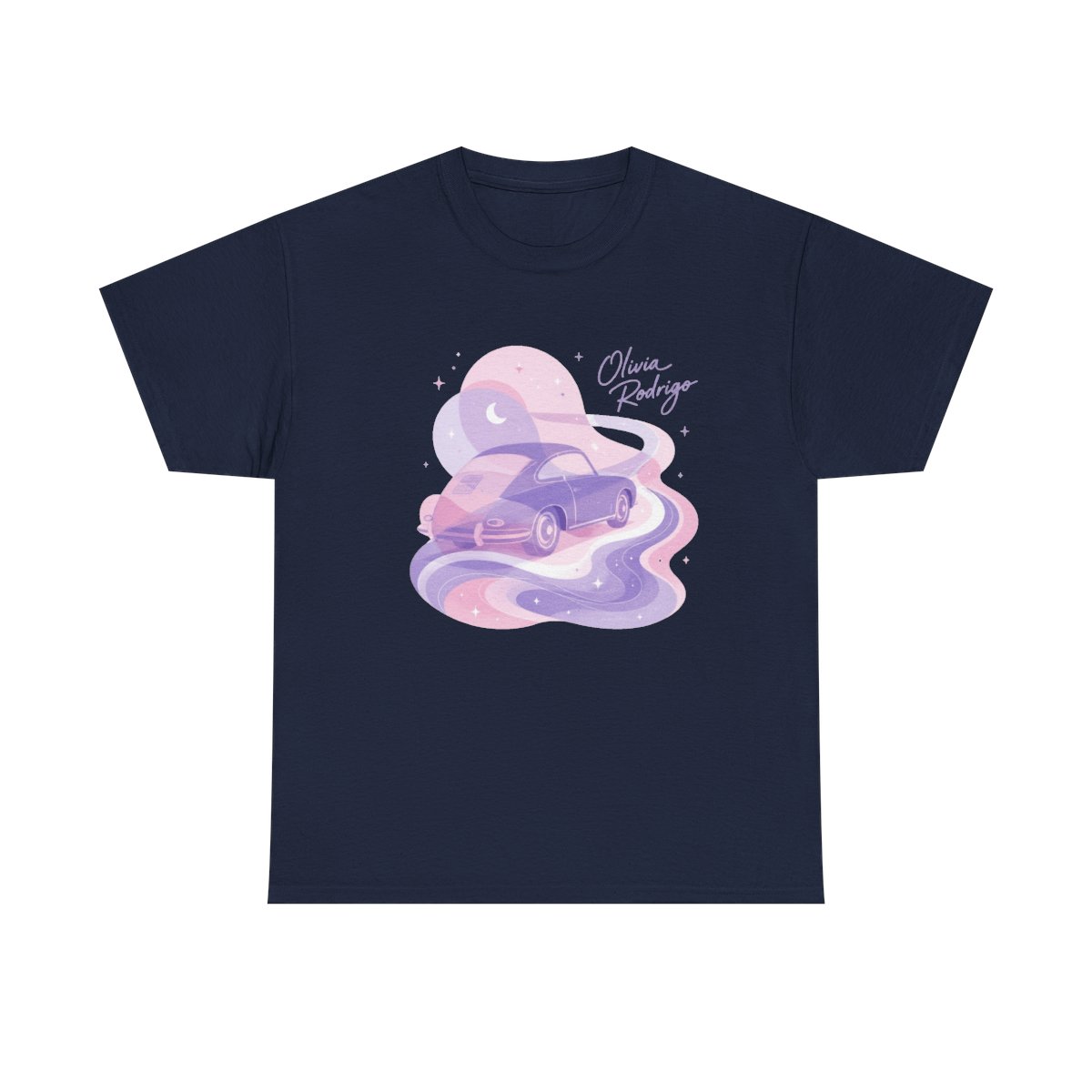 Olivia Rodrigo "dreamy nostalgia." Unisex Tee - alternate angle 3, merchandise