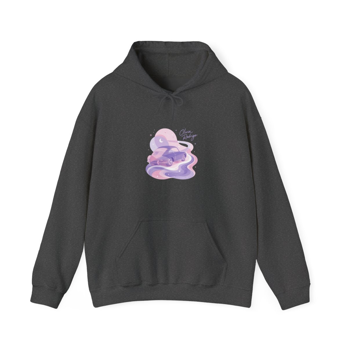 Olivia Rodrigo "dreamy nostalgia." Hoodie - alternate angle 2, merchandise