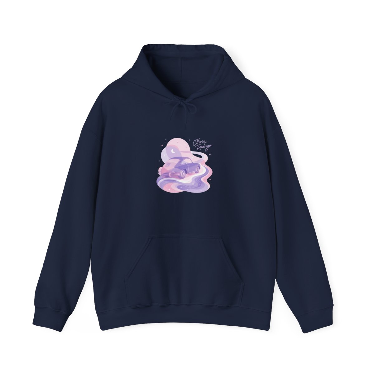 Olivia Rodrigo "dreamy nostalgia." Hoodie - alternate angle 3, merchandise