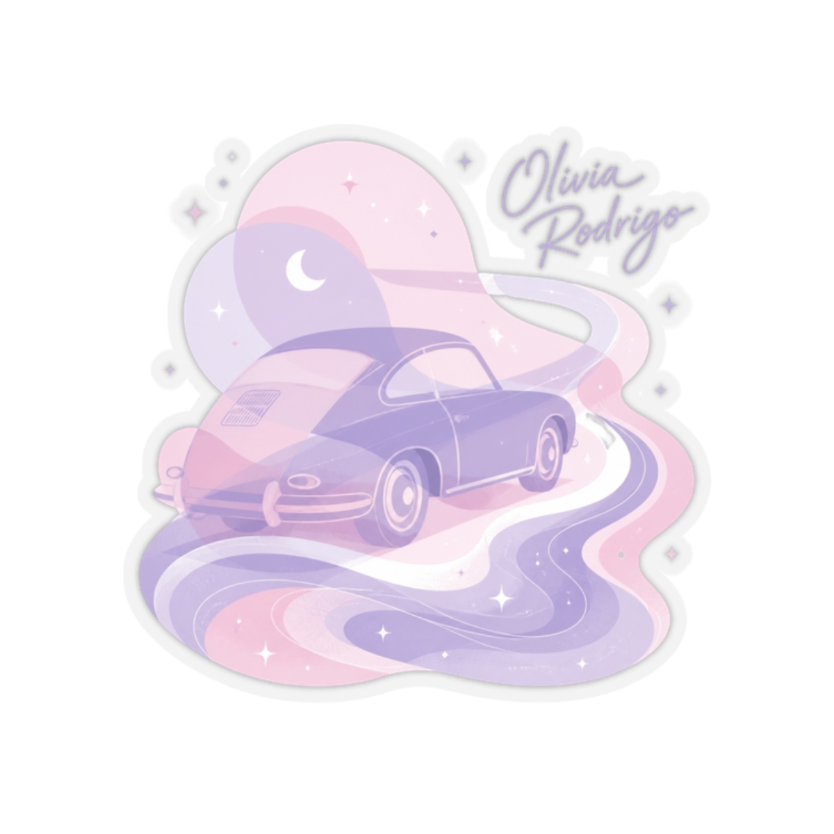 Olivia Rodrigo "dreamy nostalgia." Sticker