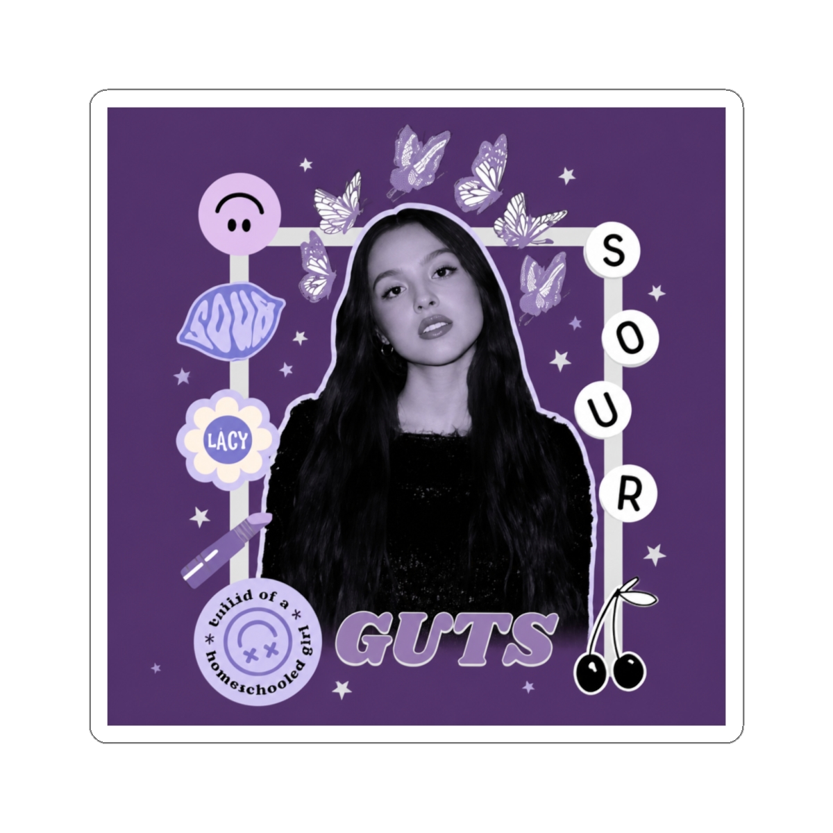Olivia Rodrigo - Polaroid Sticker