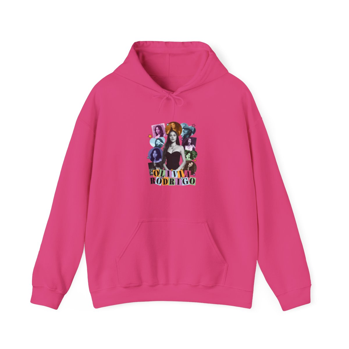 Olivia rodrigo - halftone Hoodie - alternate angle 4, merchandise