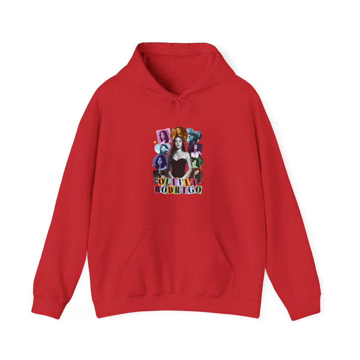 Olivia rodrigo - halftone Hoodie - alternate angle 3, merchandise