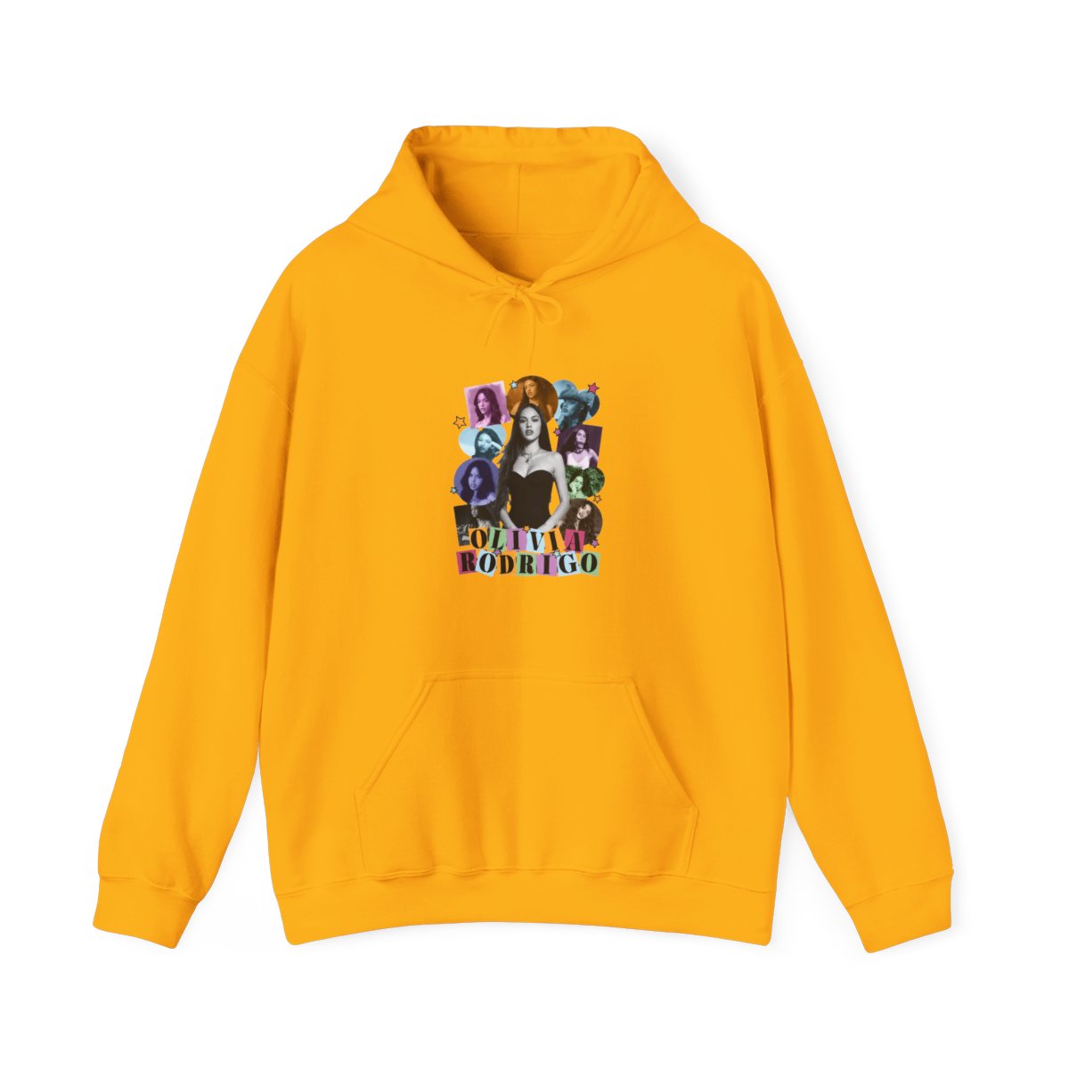 Olivia rodrigo - halftone Hoodie - alternate angle 4, merchandise