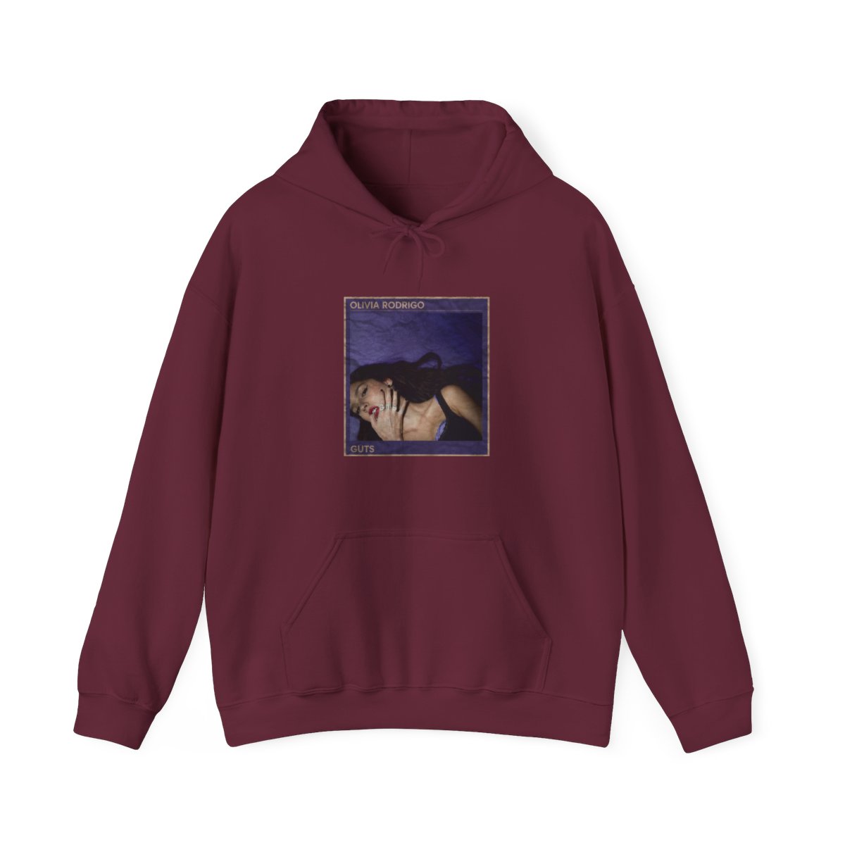Album Cover Olivia Rodrigo // Guts Hoodie - alternate angle 4, merchandise