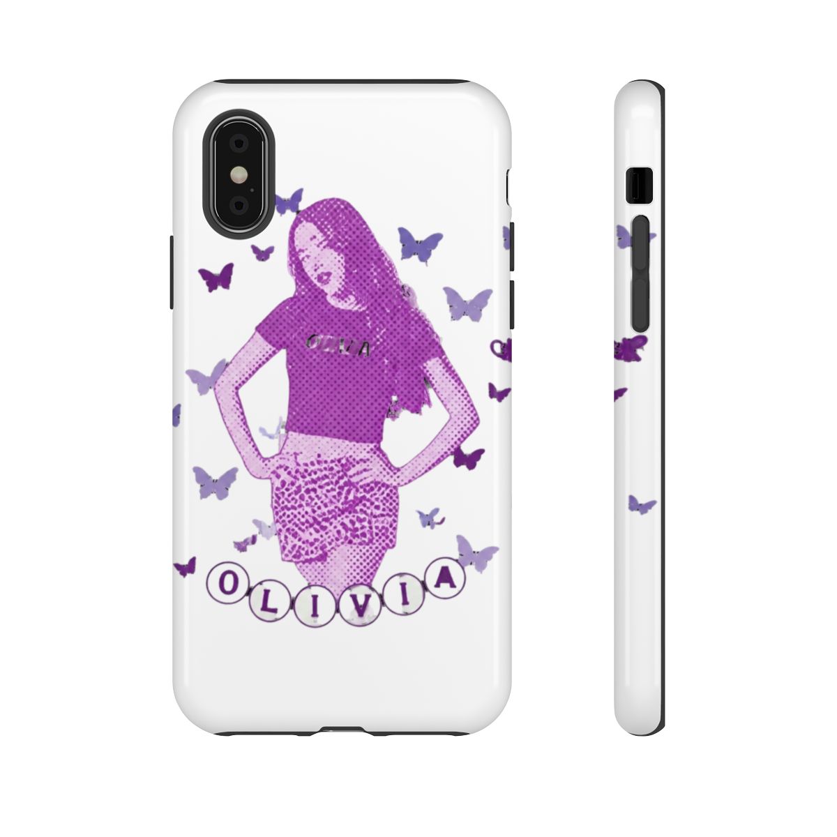 Olivia Rodrigo - Butterflies Phone Case - alternate angle 2, merchandise