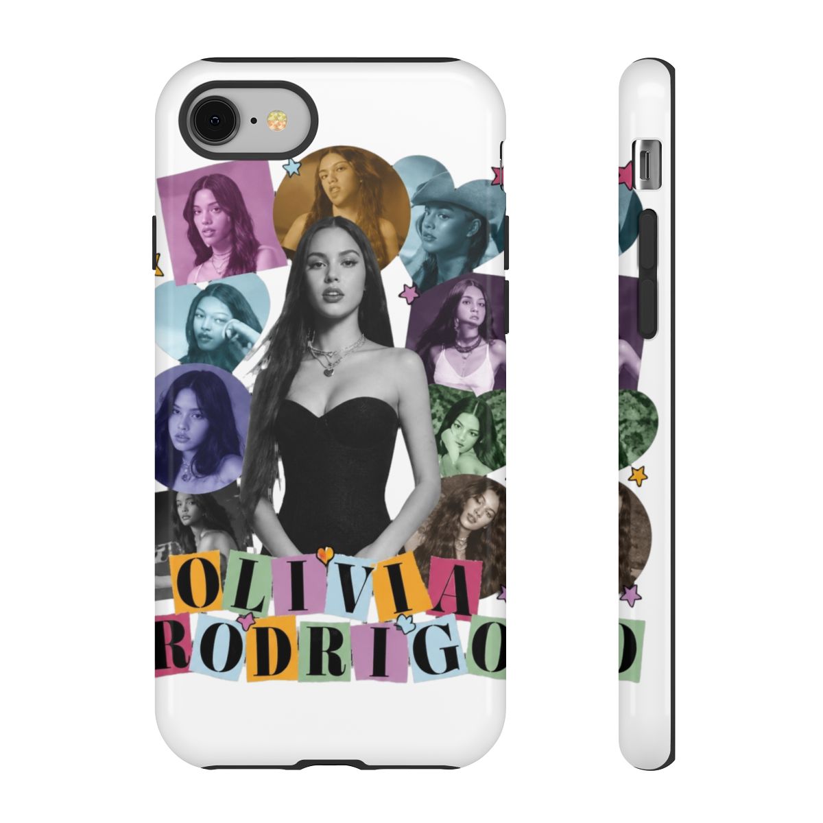 Olivia rodrigo - halftone Phone Case