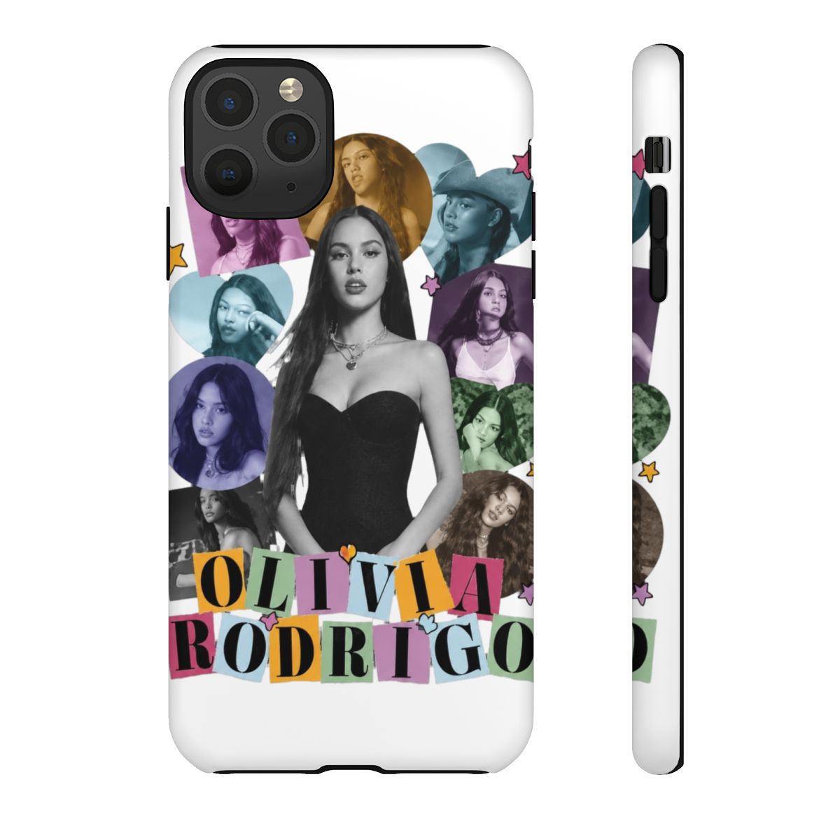 Olivia rodrigo - halftone Phone Case