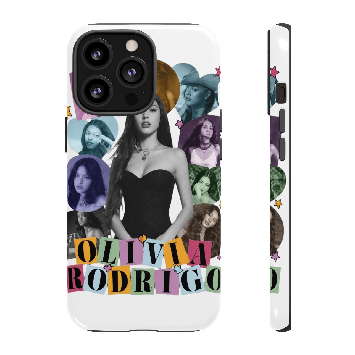 Olivia rodrigo - halftone Phone Case - alternate angle 4, merchandise