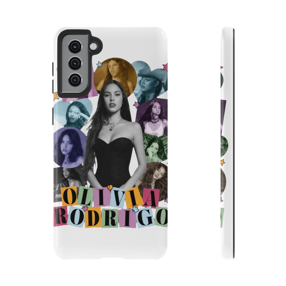 Olivia rodrigo - halftone Phone Case - alternate angle 5, merchandise