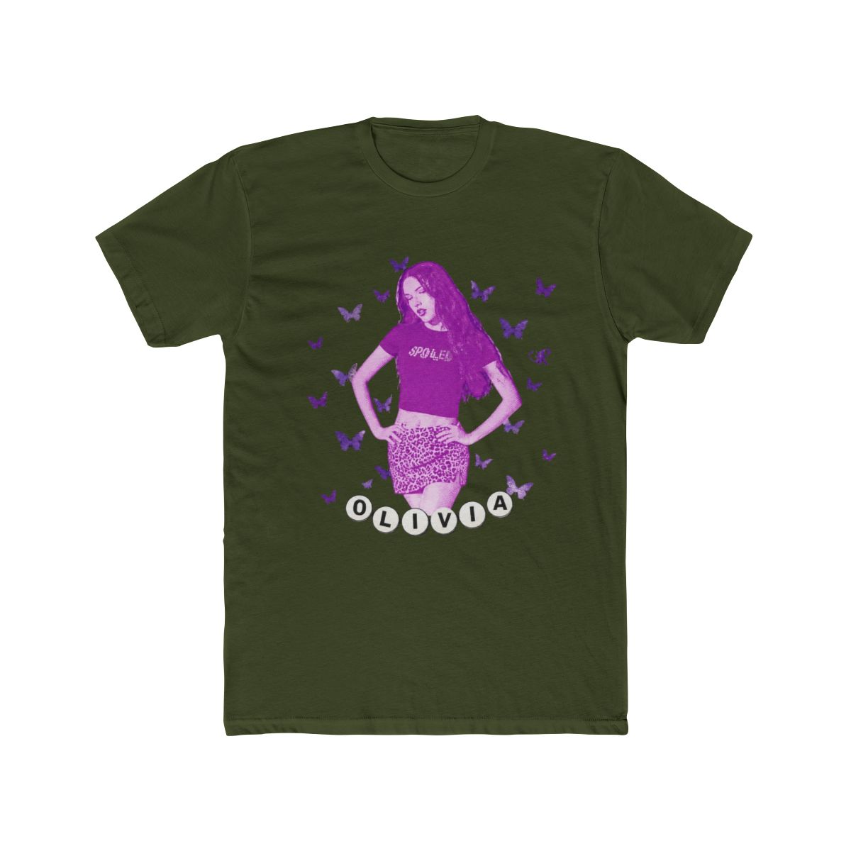 Olivia Rodrigo - Butterflies T Shirt - alternate angle 2, merchandise