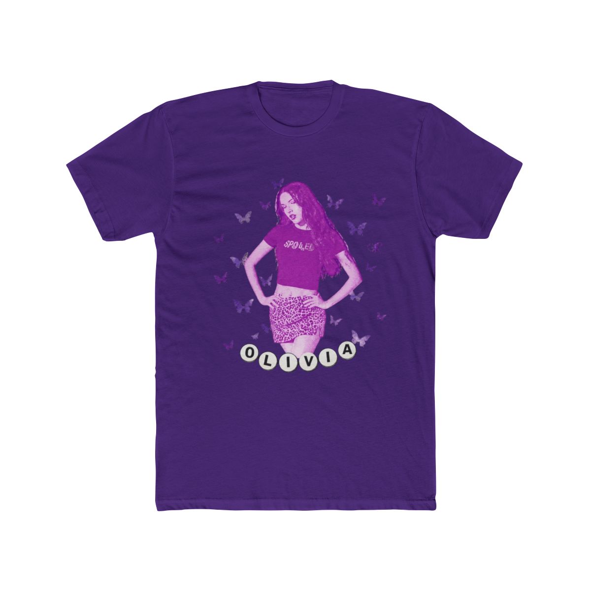 Olivia Rodrigo - Butterflies T Shirt - alternate angle 4, merchandise