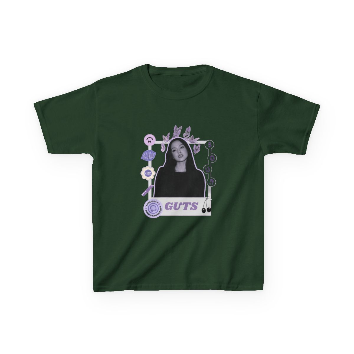 Olivia Rodrigo - Polaroid Kids T-Shirt - alternate angle 4, merchandise