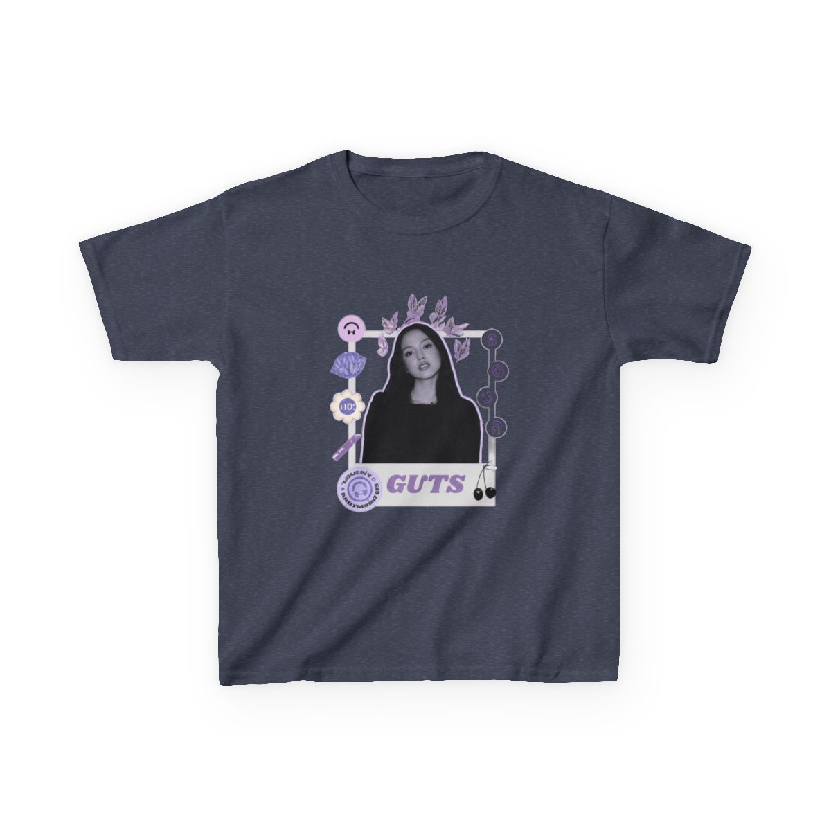 Olivia Rodrigo - Polaroid Kids T-Shirt - alternate angle 2, merchandise