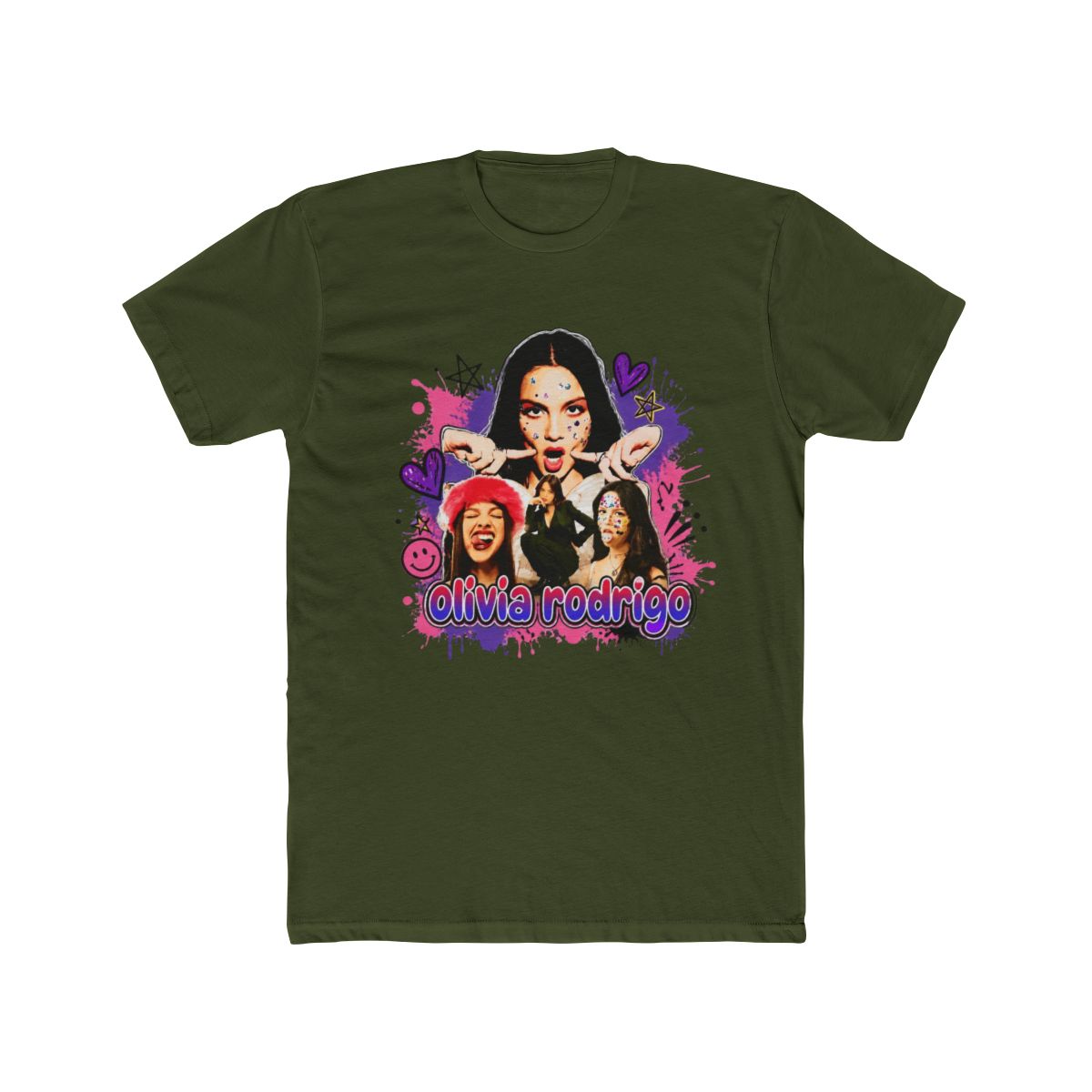 olivia rodrigo - vector T Shirt - alternate angle 2, merchandise