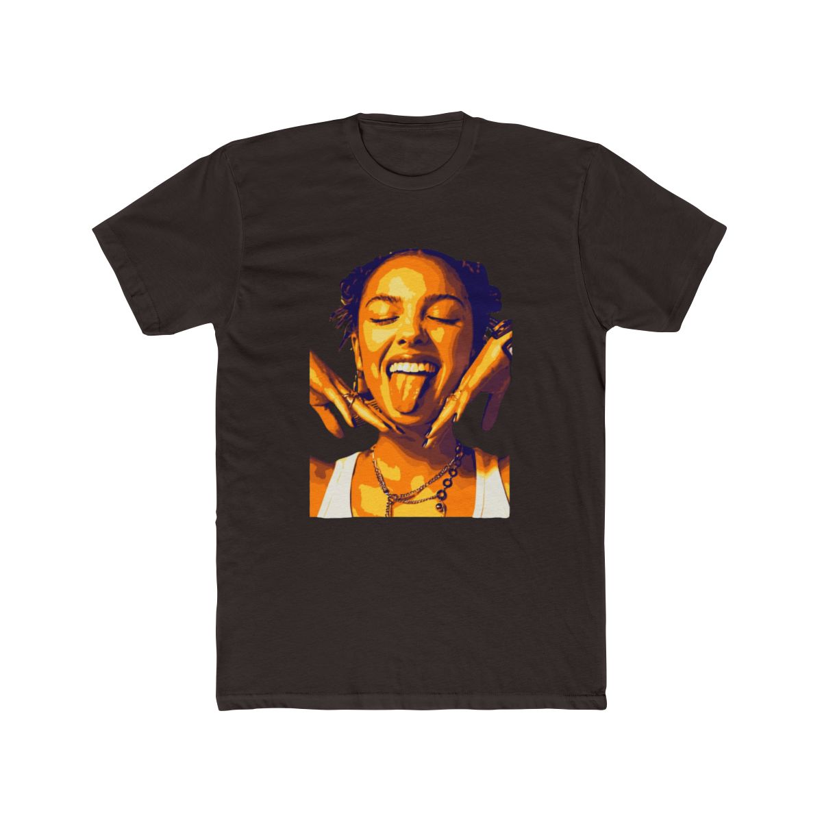 olivia rodrigo // singer retro T Shirt - alternate angle 4, merchandise