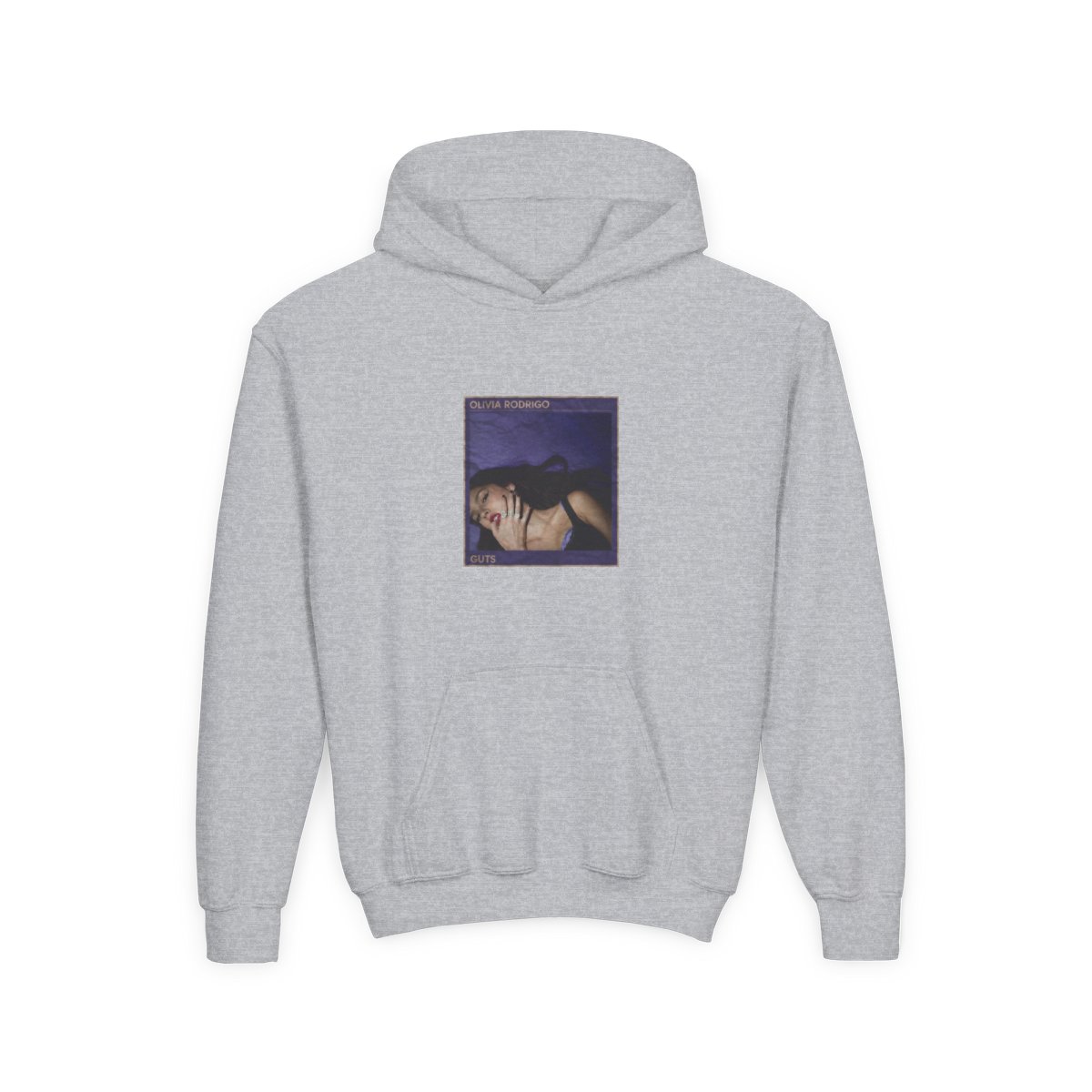 Album Cover Olivia Rodrigo // Guts Kids Hoodie
