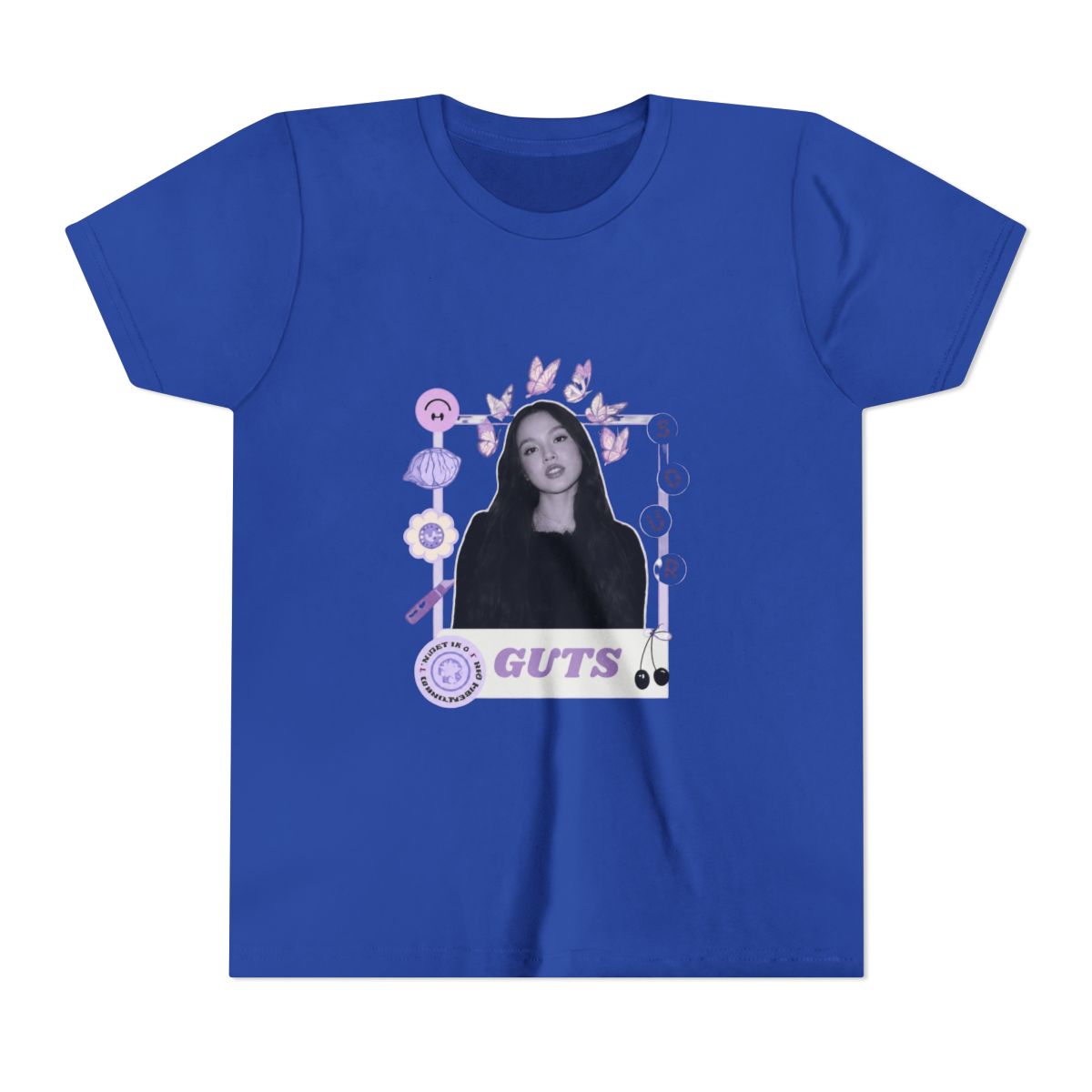 Olivia Rodrigo - Polaroid Kids T Shirt - alternate angle 4, merchandise