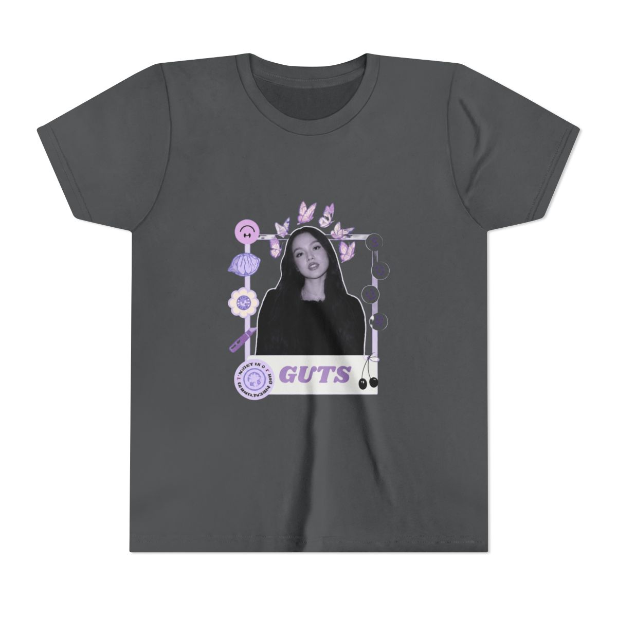 Olivia Rodrigo - Polaroid Kids T Shirt - alternate angle 5, merchandise
