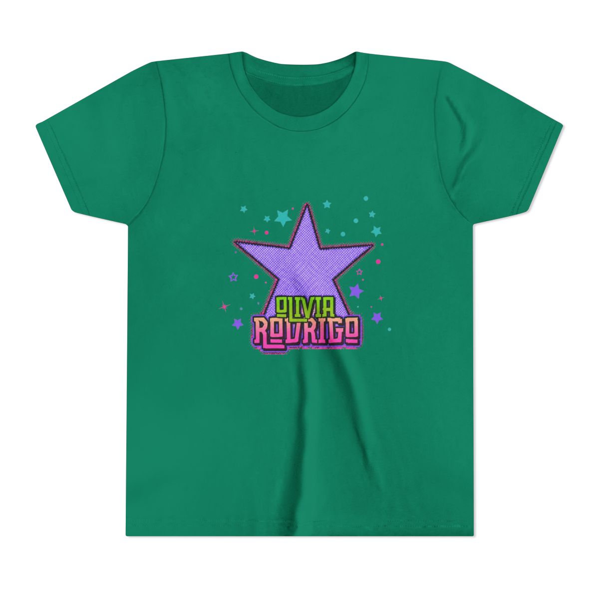 Olivia Rodrigo - Shining Star Kids T Shirt - alternate angle 2, merchandise