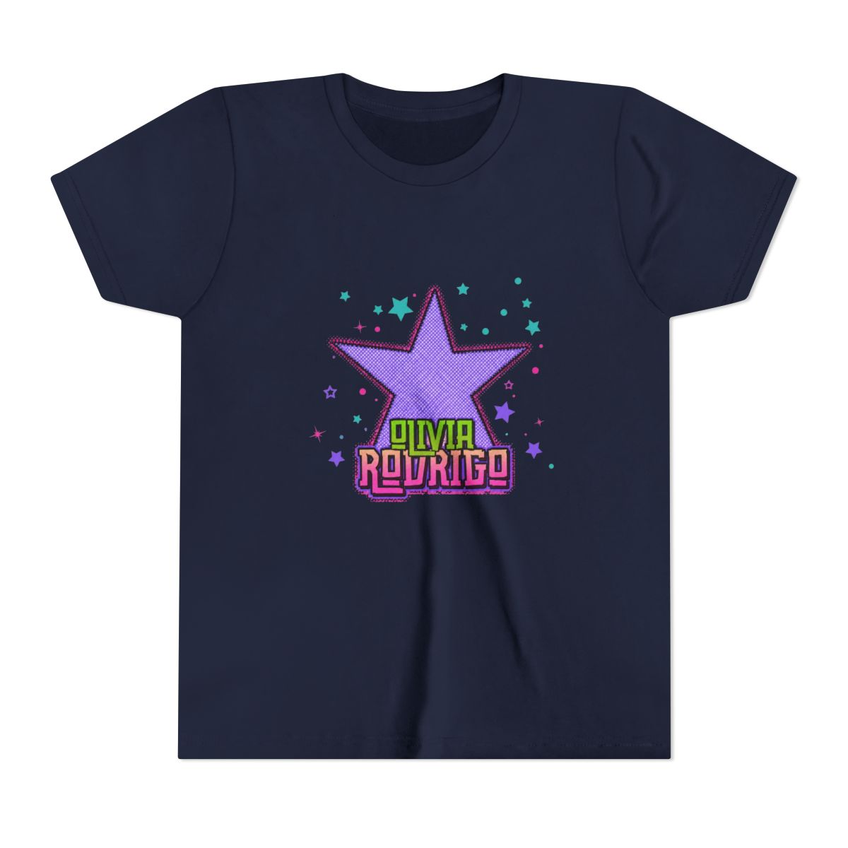 Olivia Rodrigo - Shining Star Kids T Shirt - alternate angle 3, merchandise
