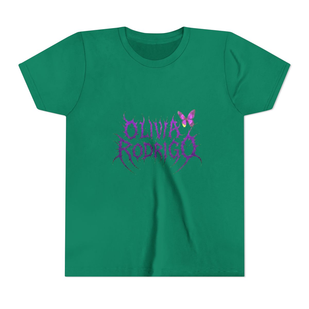 Olivia Rodrigo - Tough and Cute Kids T Shirt - alternate angle 2, merchandise