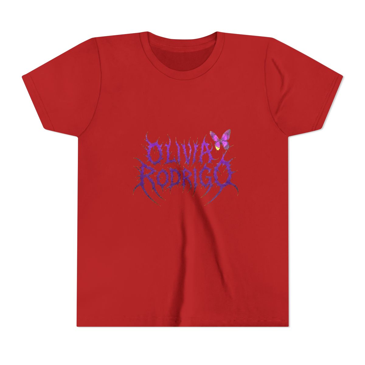 Olivia Rodrigo - Tough and Cute Kids T Shirt - alternate angle 5, merchandise