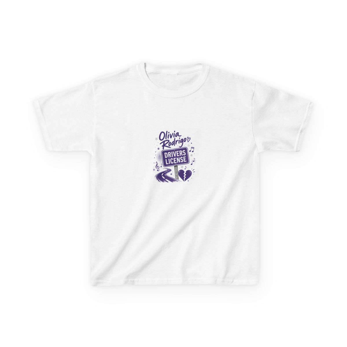 Olivia Rodrigo "drivers license" Unisex Kids Tee