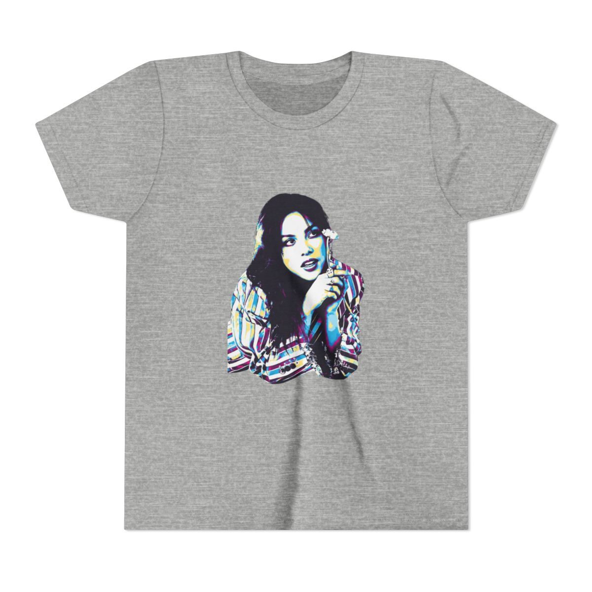olivia rodrigo pop art style Kids T Shirt